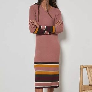 Anthropologie Parvati Midi Dress - Pink Med (NWT)